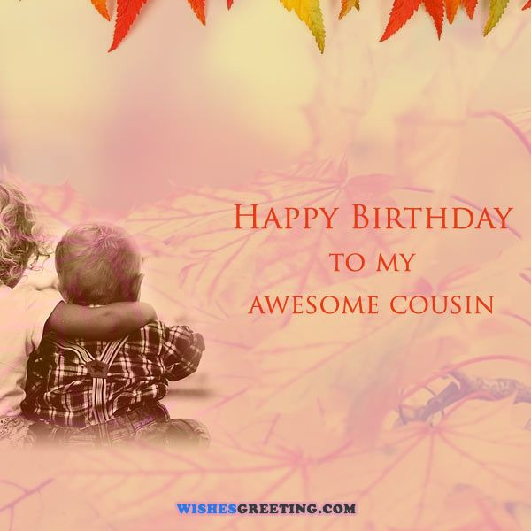 Happy Birthday Quotes For Cousin
 40 Best Happy Birthday Cousin Quotes