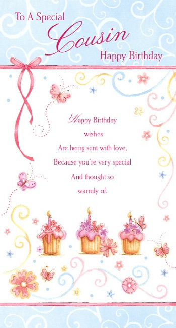 Happy Birthday Quotes For Cousin
 Birthday Quotes For Cousin Female QuotesGram
