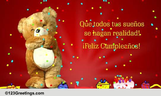 Happy Birthday Quotes For Mom In Spanish
 An Amazing Spanish Birthday Wish Free Specials eCards