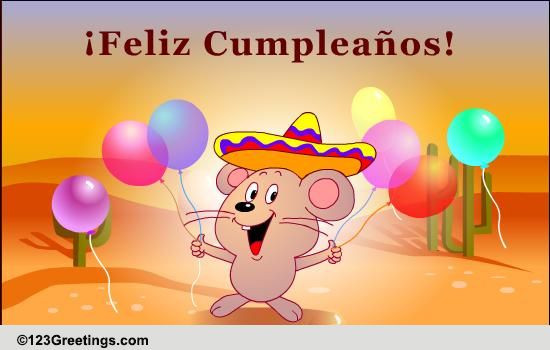 Happy Birthday Quotes For Mom In Spanish
 Happy Birthday Wish In Spanish Free Specials eCards