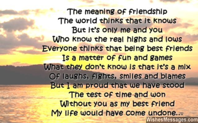 Happy Birthday Quotes For My Best Friend
 Birthday Poems for Best Friends