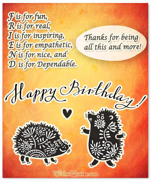 Happy Birthday Quotes For My Best Friend
 Happy Birthday Friend 100 Amazing Birthday Wishes for