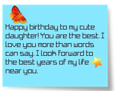 Happy Birthday Quotes For My Daughter
 Happy Birthday Quotes For Daughter From Mom Holidappy