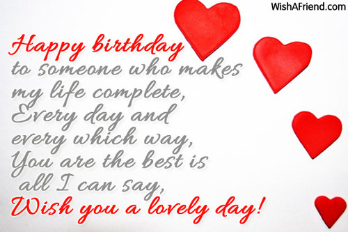 Happy Birthday Quotes Wife
 Birthday Wishes For Wife Page 3