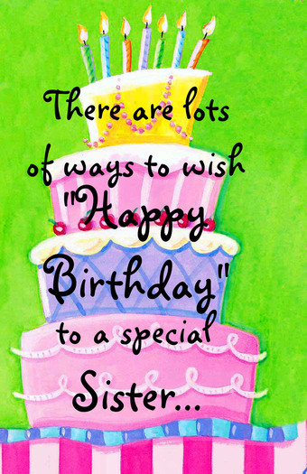 Happy Birthday Sister Images And Quotes
 HAPPY BIRTHDAY SISTER Image King
