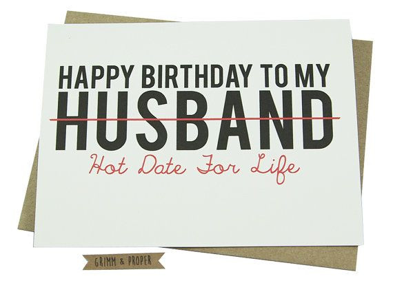 Happy Birthday To My Husband Funny Quotes
 Loving Birthday Card for Your Stud Muffin Husband This