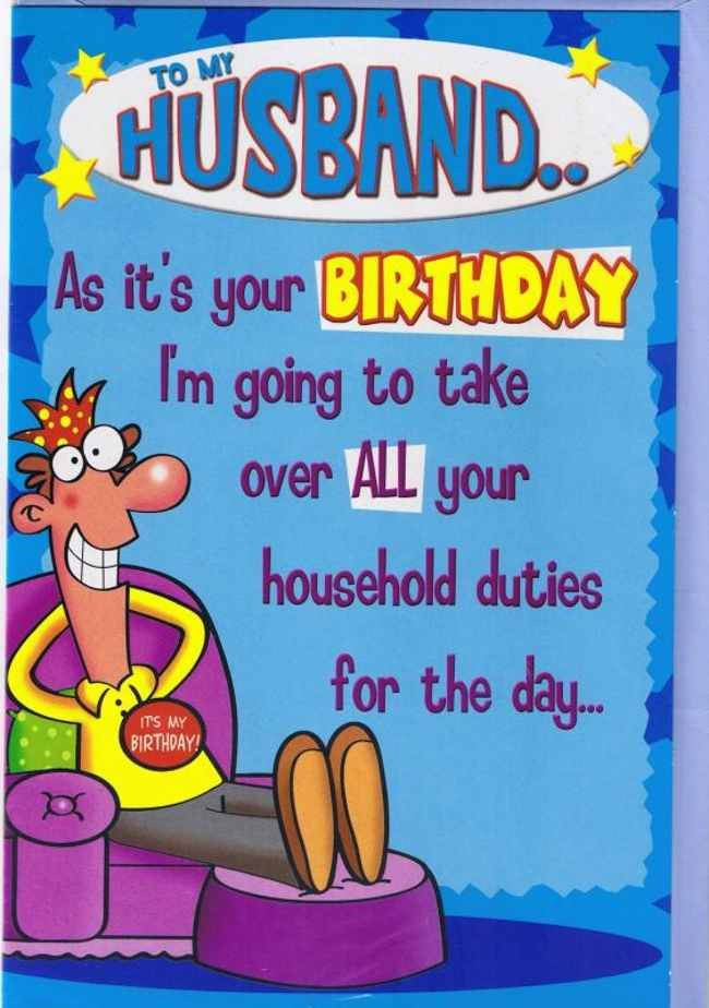 Happy Birthday To My Husband Funny Quotes
 BIRTHDAY QUOTES FUNNY FOR HUSBAND image quotes at