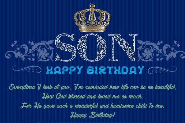 Happy Birthday To My Son Quotes
 50 Best Birthday Quotes for Son – Quotes Yard