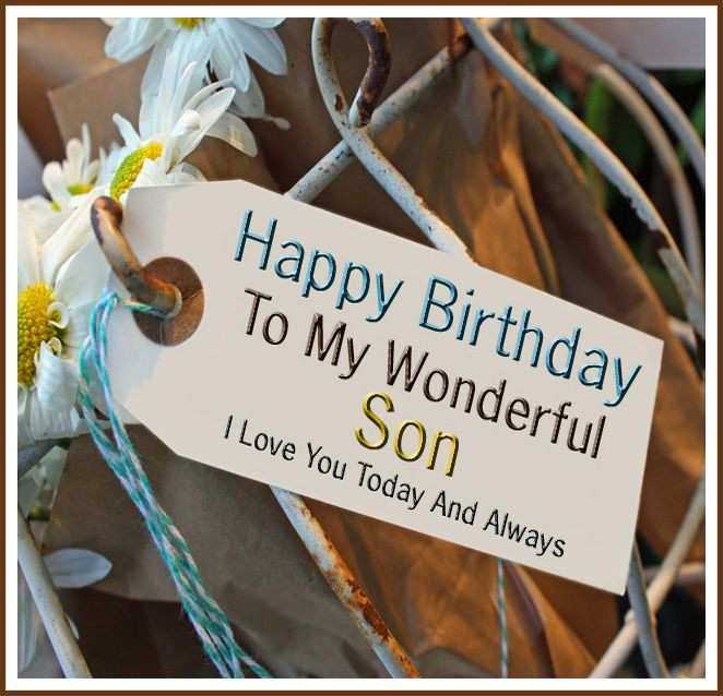 Happy Birthday To My Son Quotes
 Happy Birthday Son Quotes QuotesGram