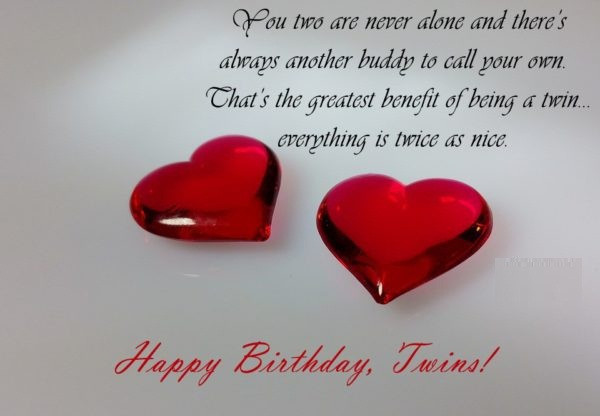Happy Birthday Twins Quotes
 53 Fabulous Birthday Wishes For Twins Greetings And