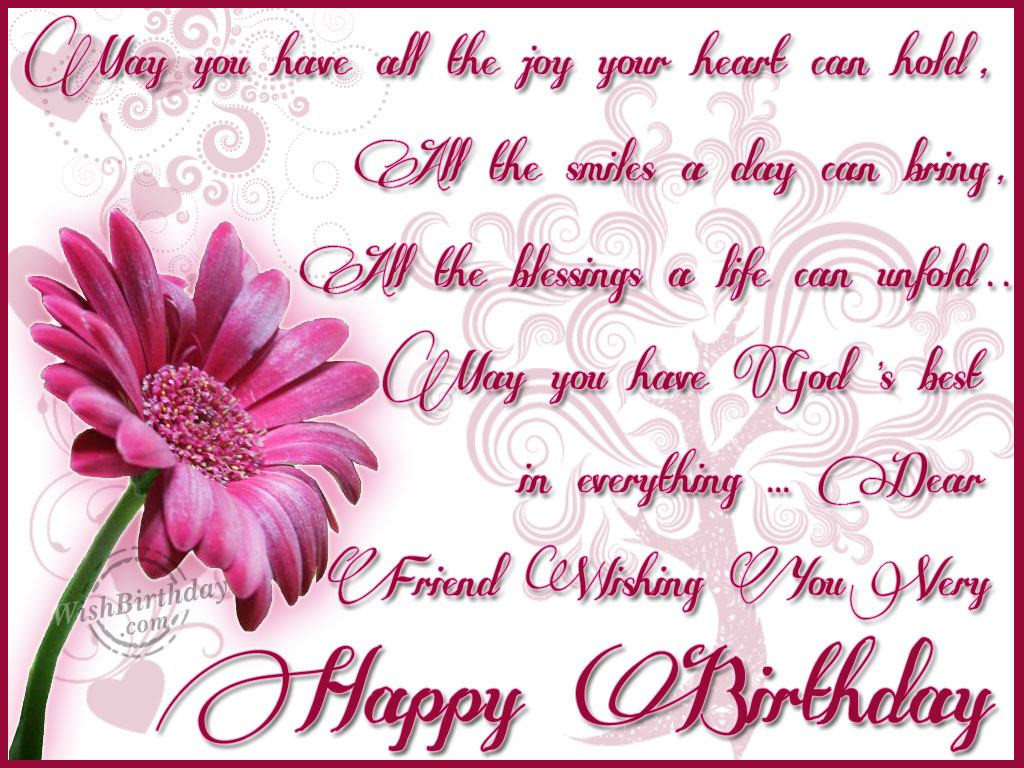 Happy Birthday Wishes For Friend
 happy birthday wishes for a friend Free