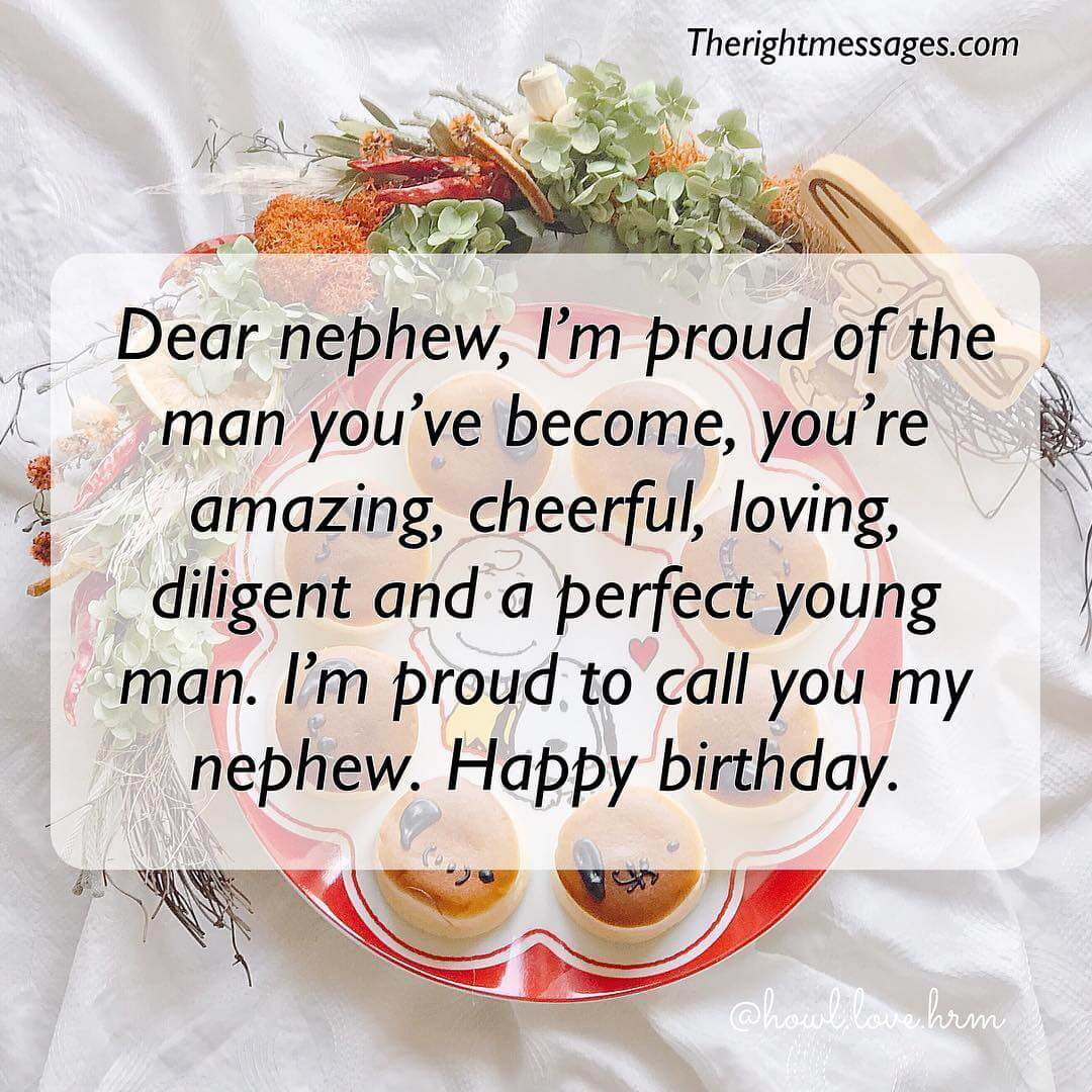 Happy Birthday Wishes For Nephew
 Short & Long Birthday Wishes Messages For Nephew