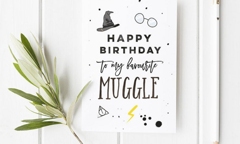 Harry Potter Birthday Quote
 15 Harry Potter Inspired Birthday And Greeting Cards