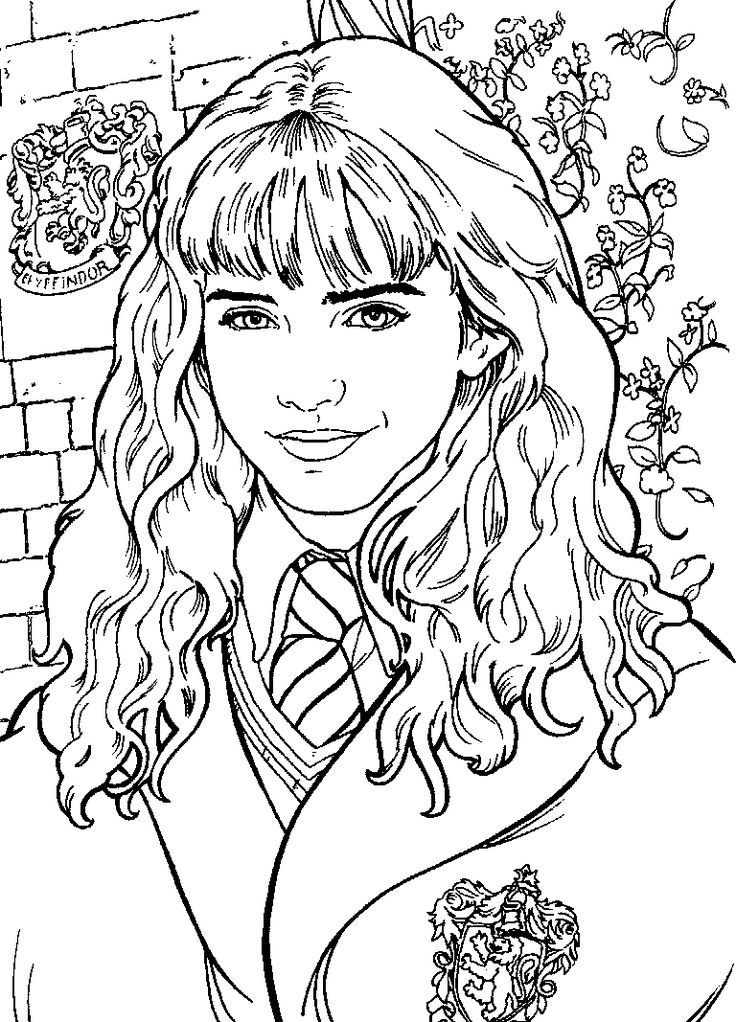 Harry Potter Coloring Pages For Adults
 70 best Harry Potter Coloring Pages images on Pinterest