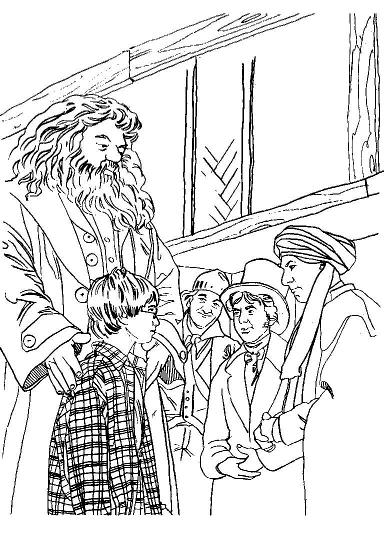 Harry Potter Coloring Pages For Adults
 Satchel Harry Potter Colouring Book
