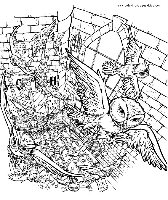 Harry Potter Coloring Pages For Adults
 Harry Potter Adult Coloring Pages Coloring Home