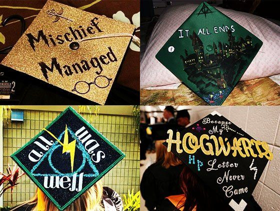 Harry Potter Graduation Quotes
 Harry Potter Graduation Caps DIY Cap Decoration Ideas for