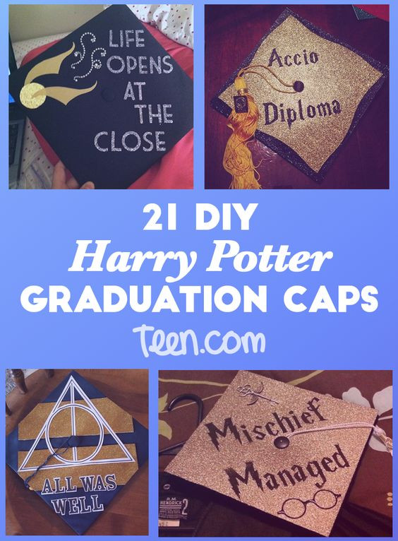 Harry Potter Graduation Quotes
 21 Magical DIY Harry Potter Graduation Caps All