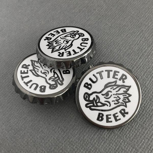 Harry Potter Pins
 Butter Beer enamel pin Harry Potter t – Rather Keen