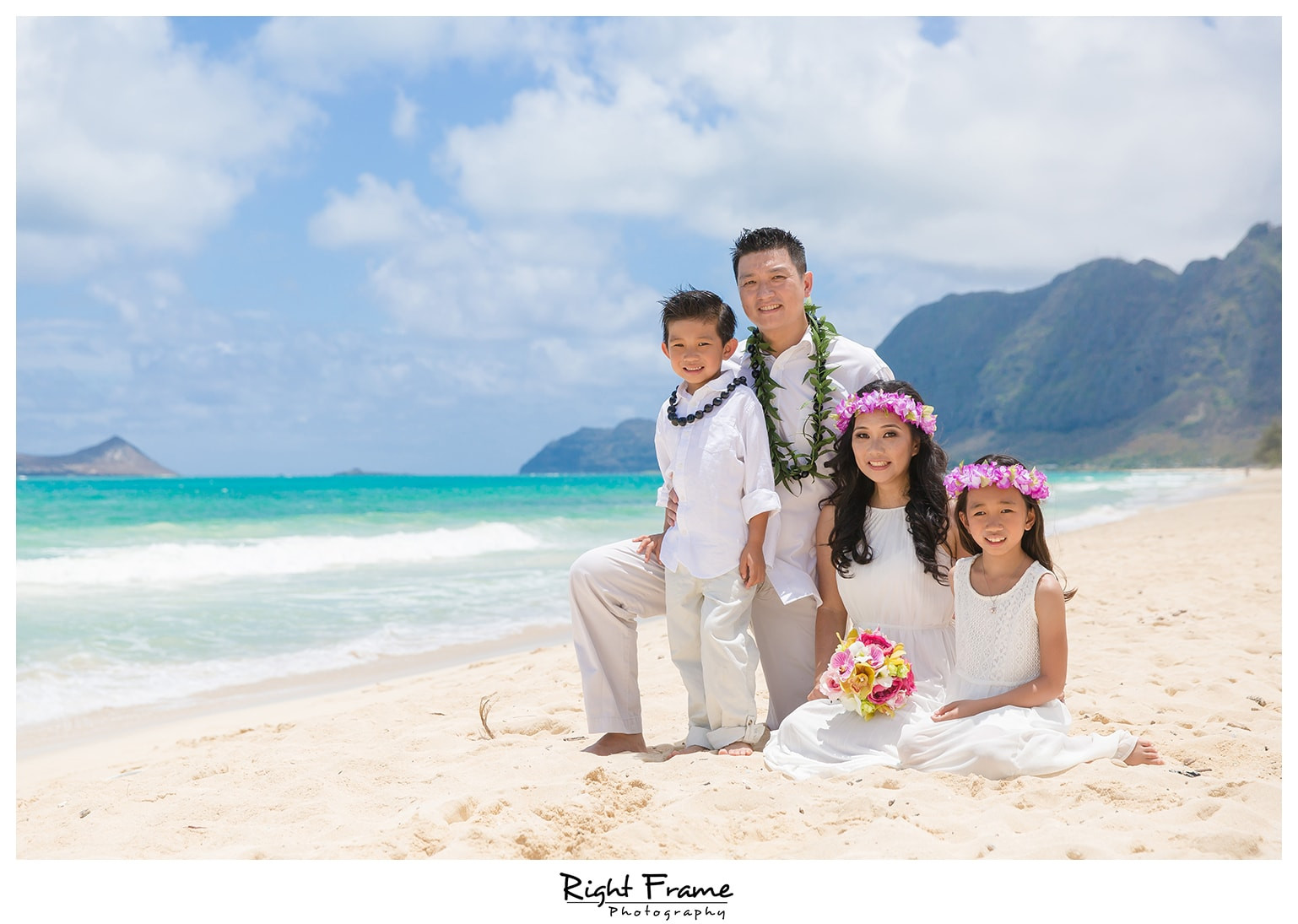 Hawaiian Wedding Vows
 Wedding Vow Renewal in Oahu Hawaii by RIGHT FRAME PHOTOGRAPHY
