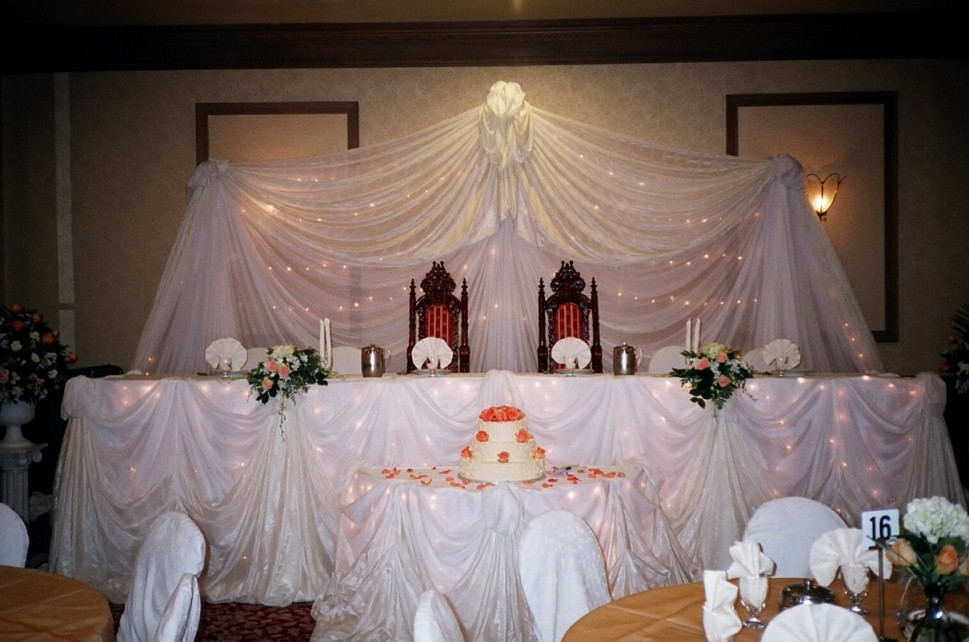 Head Table Wedding Decorations
 View Wedding Decor Head Table Decor
