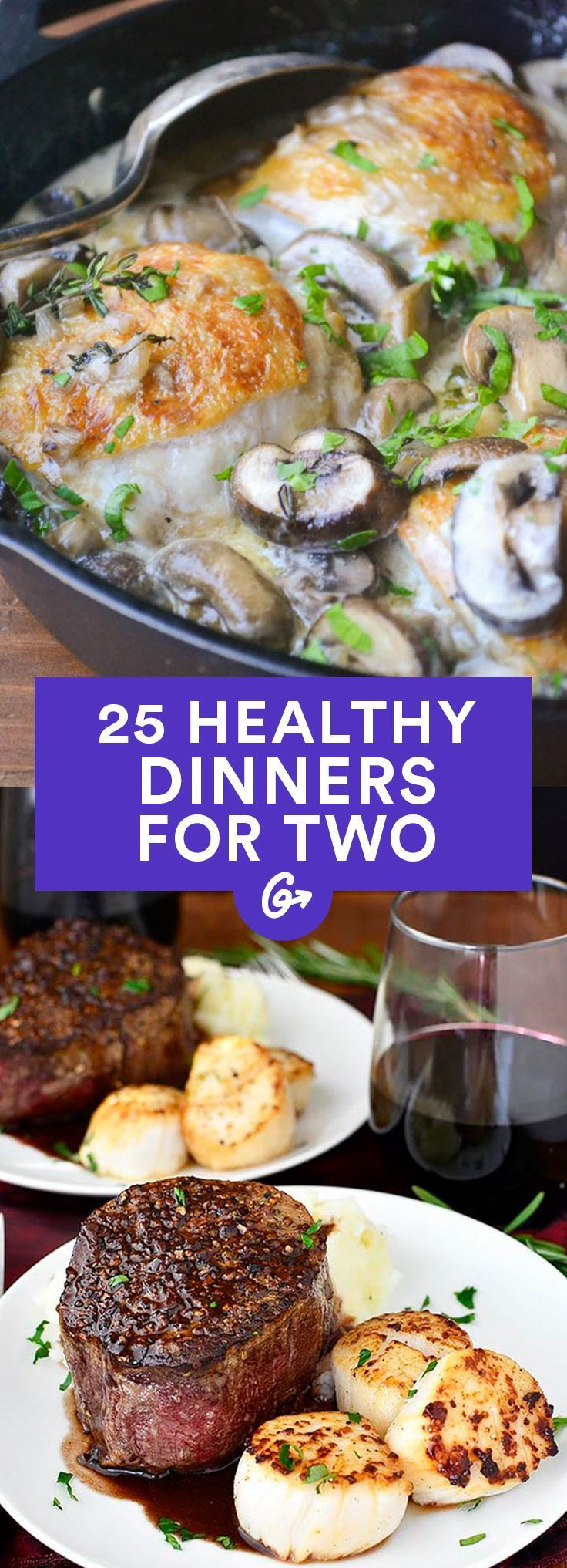 Healthy Dinners For Two On A Budget
 25 Healthy Dinner Recipes for Two
