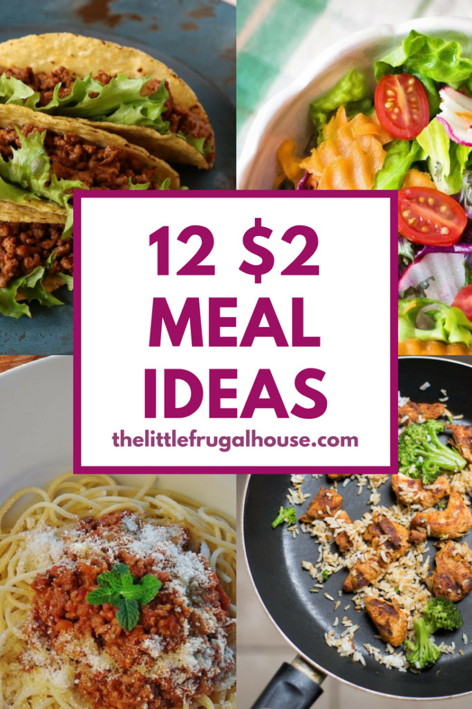 Healthy Dinners For Two On A Budget
 Cheap Meal Ideas 12 $2 Per Person Meal Ideas