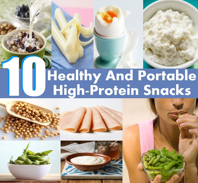 Healthy Protein Snacks
 10 Healthy And Portable High Protein Snacks