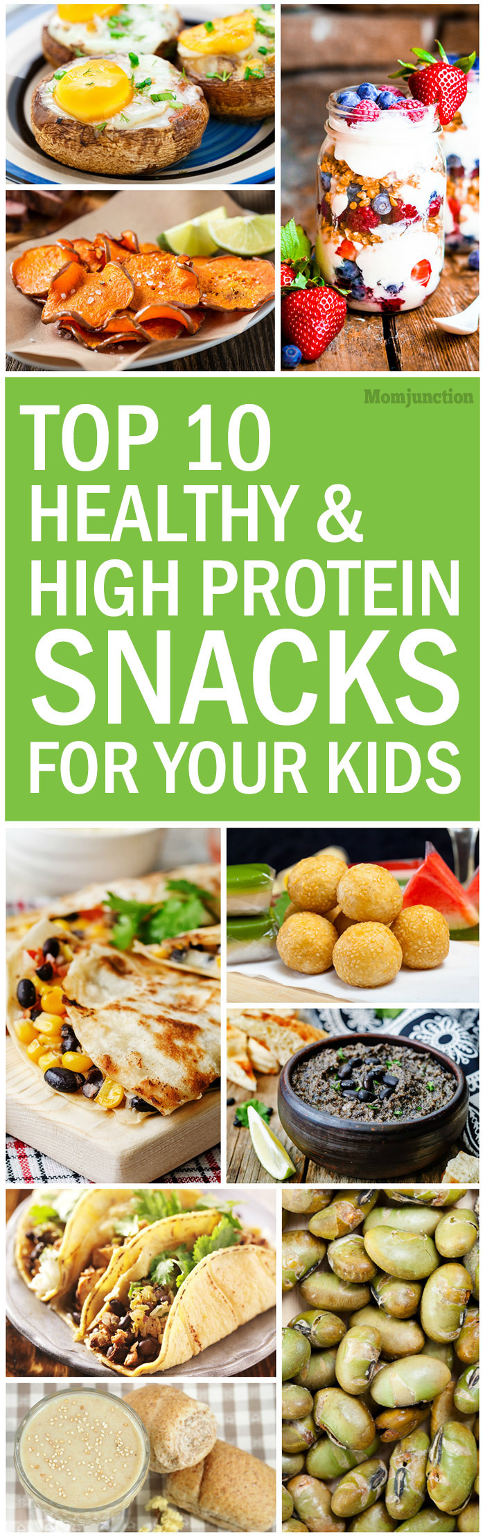 Healthy Protein Snacks
 10 Healthy And High Protein Snacks For Kids