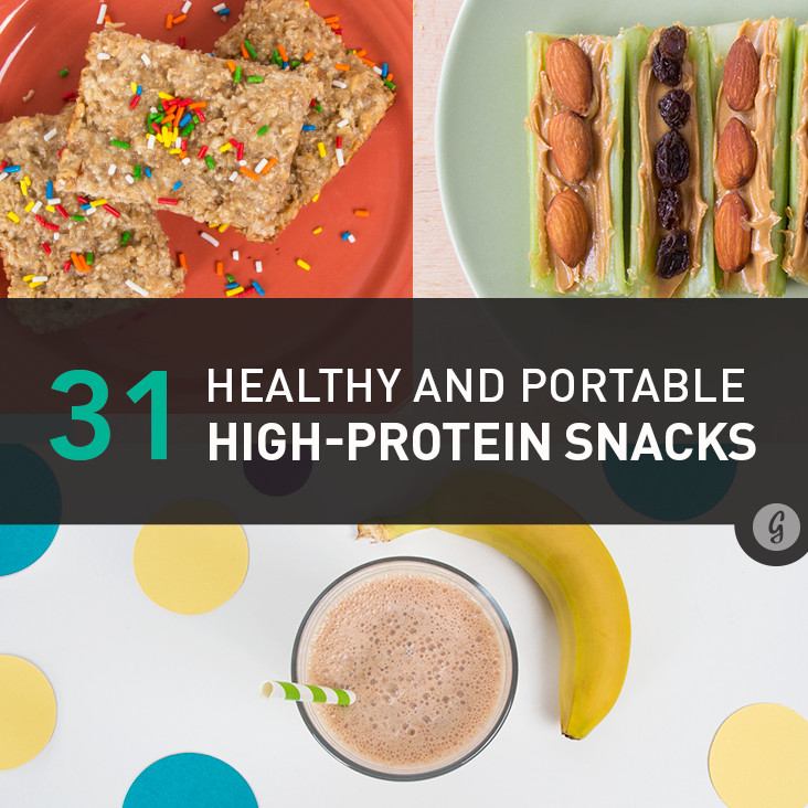 Healthy Protein Snacks
 High Protein Snacks 31 Healthy and Portable Snack Ideas
