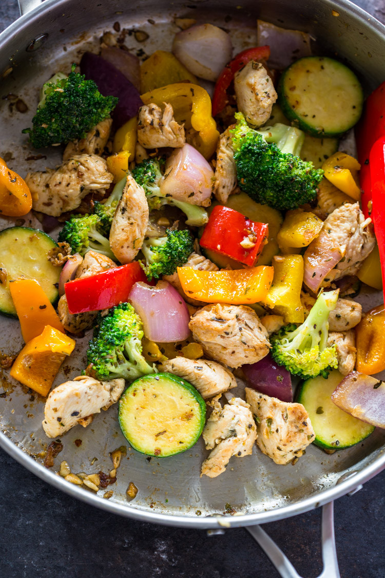Healthy Quick Dinner Recipes
 Quick Healthy 15 Minute Stir Fry Chicken and Veggies