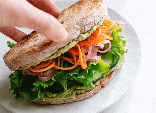Healthy Vegetarian Sandwich Recipes
 Vegan Hummus Sandwich Very Vegan Recipes