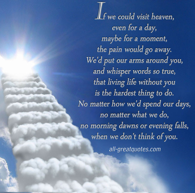 Heavenly Birthday Quotes
 Birthday In Heaven Quotes To Post QuotesGram