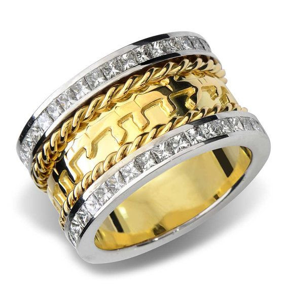Hebrew Wedding Rings
 Gold Wedding Rings Jewish Wedding Rings With Gold And