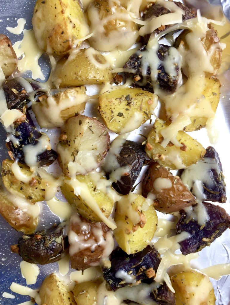 Herb Roasted Baby Potatoes
 Dijon and Herb Roasted Baby Potatoes