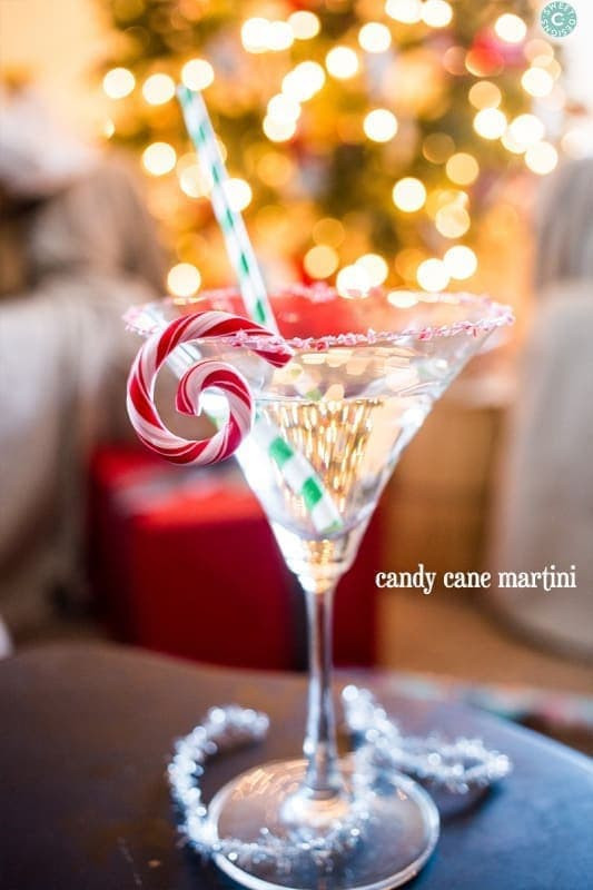 Holiday Cocktail Ideas Christmas Party
 Candy Cane Martini