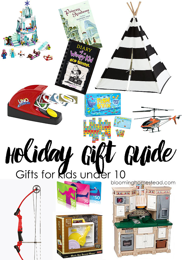 Holiday Gift Guide For Kids
 Holiday Gift Guide for kids Blooming Homestead