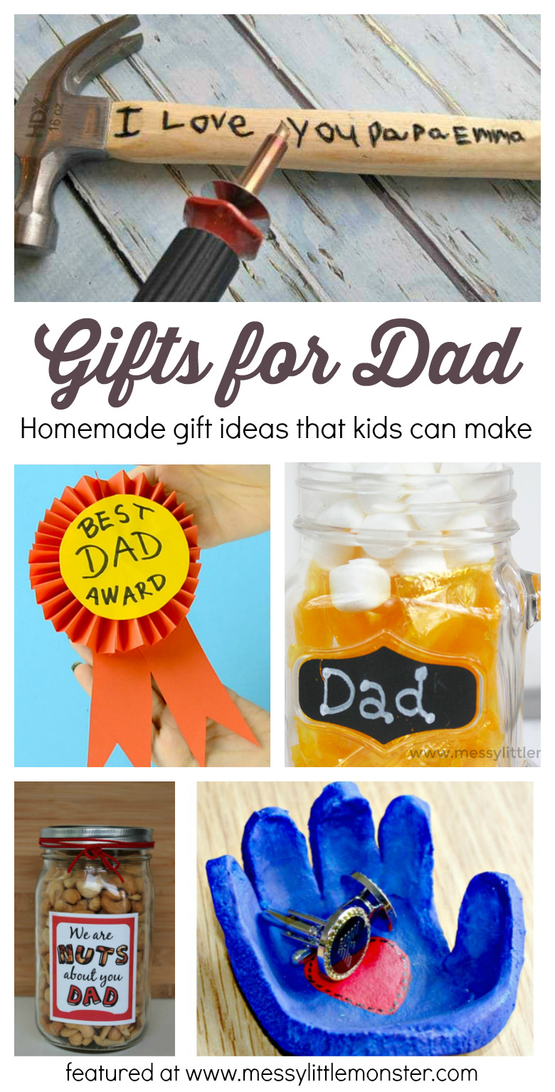 Holiday Gift Ideas For Dad
 Gifts For Dad From Kids Homemade Gift Ideas That Kids