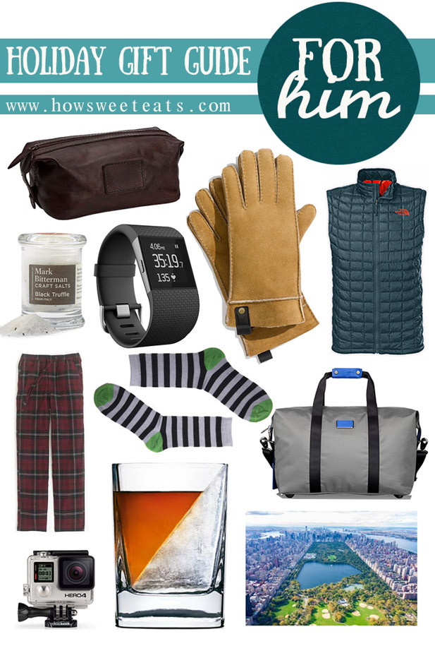 Holiday Gift Ideas For Him
 Holiday Gift Guide For Him How Sweet Eats