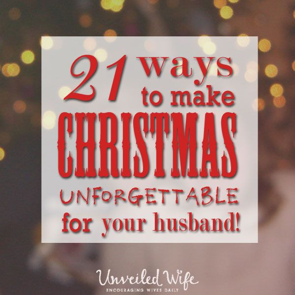Holiday Gift Ideas For Husband
 21 Unfor table Days CHRISTmas For The Hubby