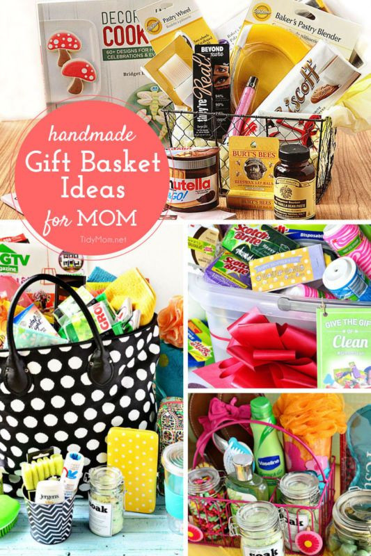 Holiday Gift Ideas Moms
 Handmade Gift Baskets for Mom