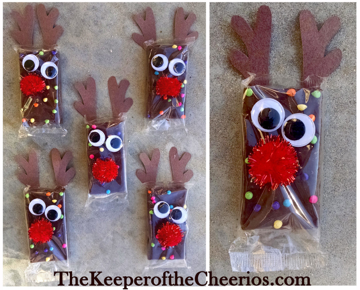 Holiday Party Craft Ideas
 Rudolph Reindeer Brownies The Keeper of the Cheerios