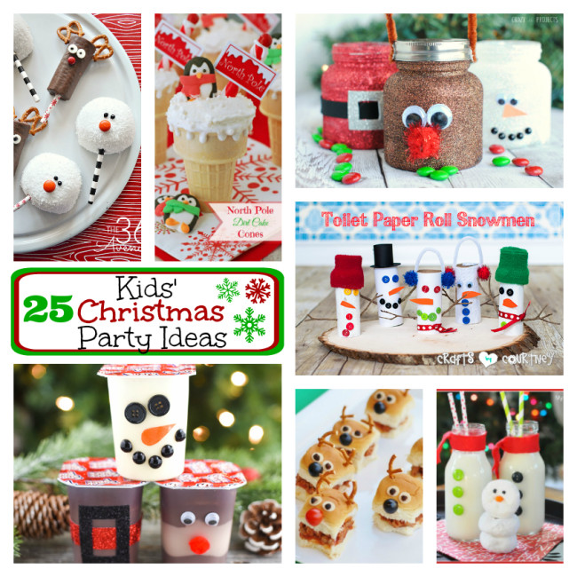 Holiday Party Craft Ideas
 25 Kids Christmas Party Ideas – Fun Squared