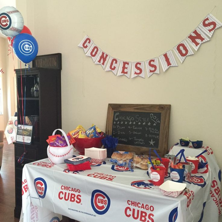 Holiday Party Ideas Chicago
 Chicago Cubs themed birthday party