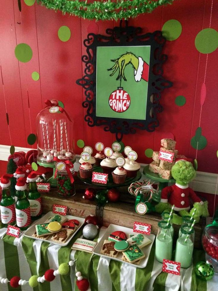Holiday Party Theme Ideas
 The Grinch Christmas Holiday Party Ideas
