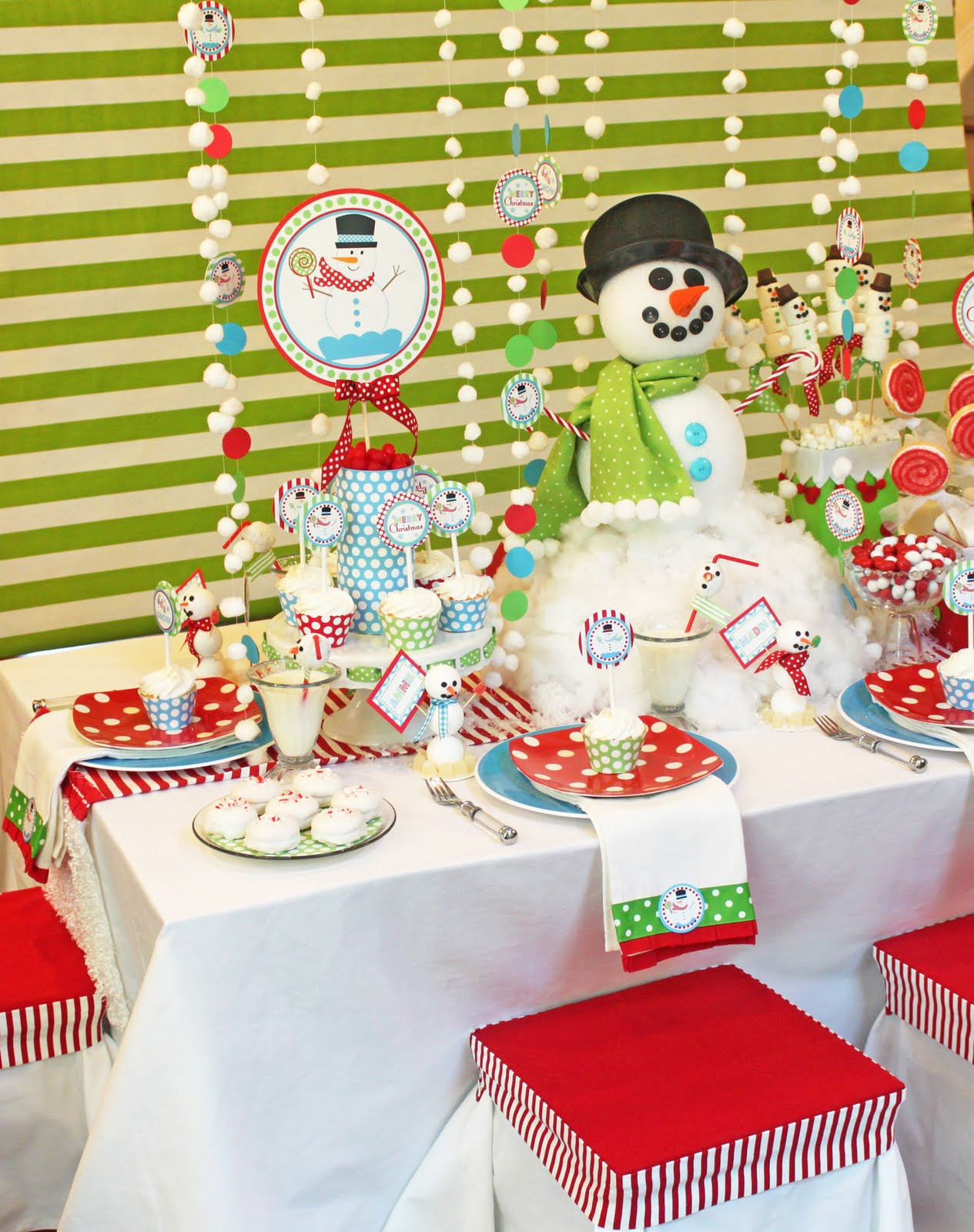 Holiday Party Theme Ideas
 Amanda s Parties To Go Snowman Fun Part 1