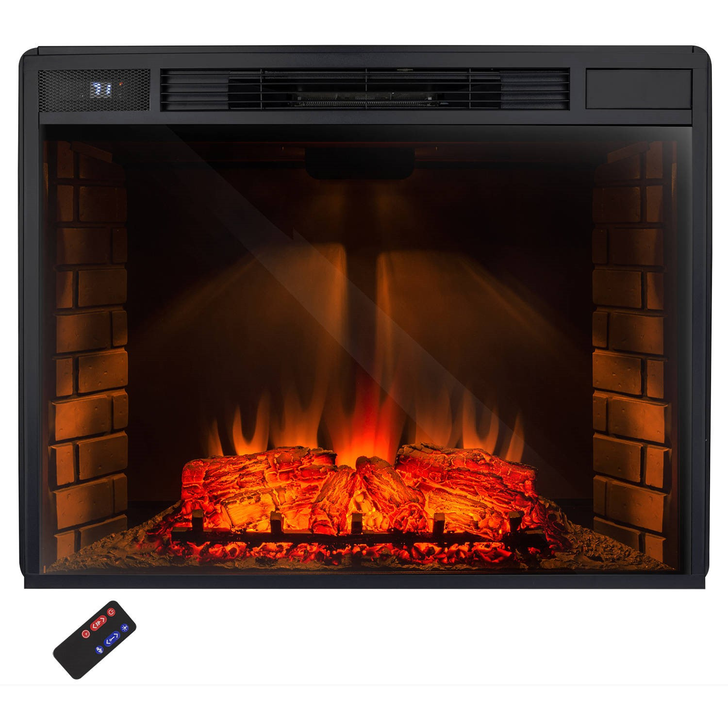 Home Depot Electric Fireplace Insert
 AKDY FP0017 33" 1500W Freestanding Electric Fireplace