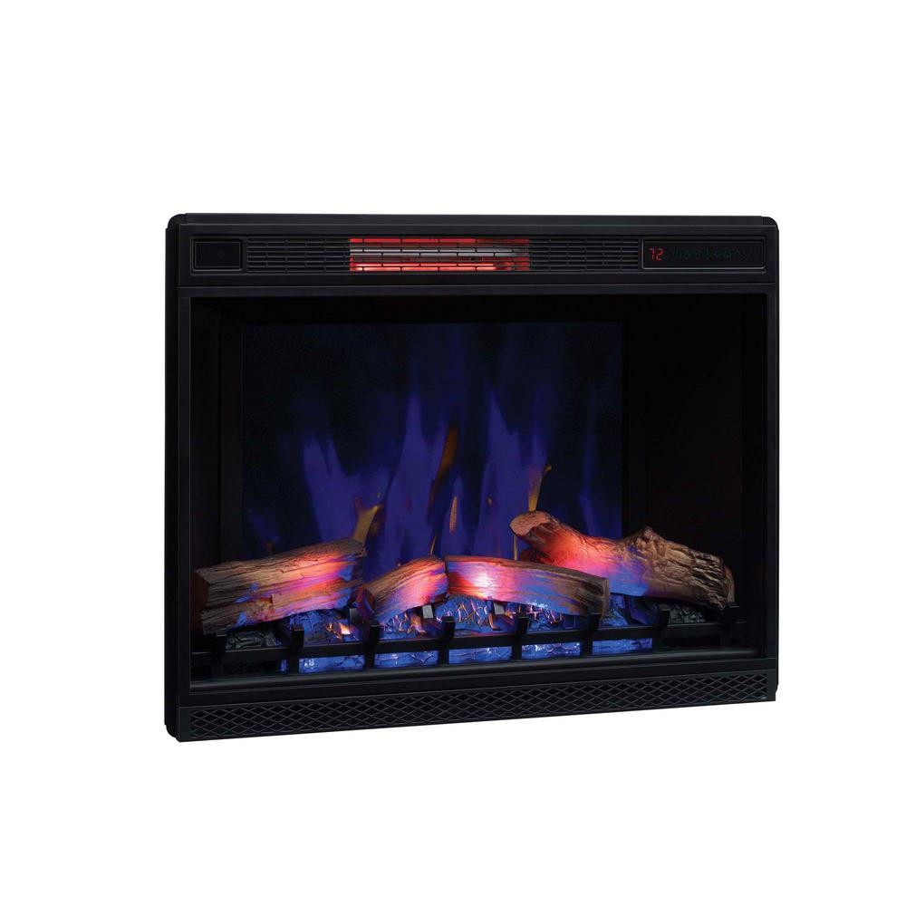 Home Depot Electric Fireplace Insert
 Classic Flame 26 in Ventless Infrared Electric Fireplace