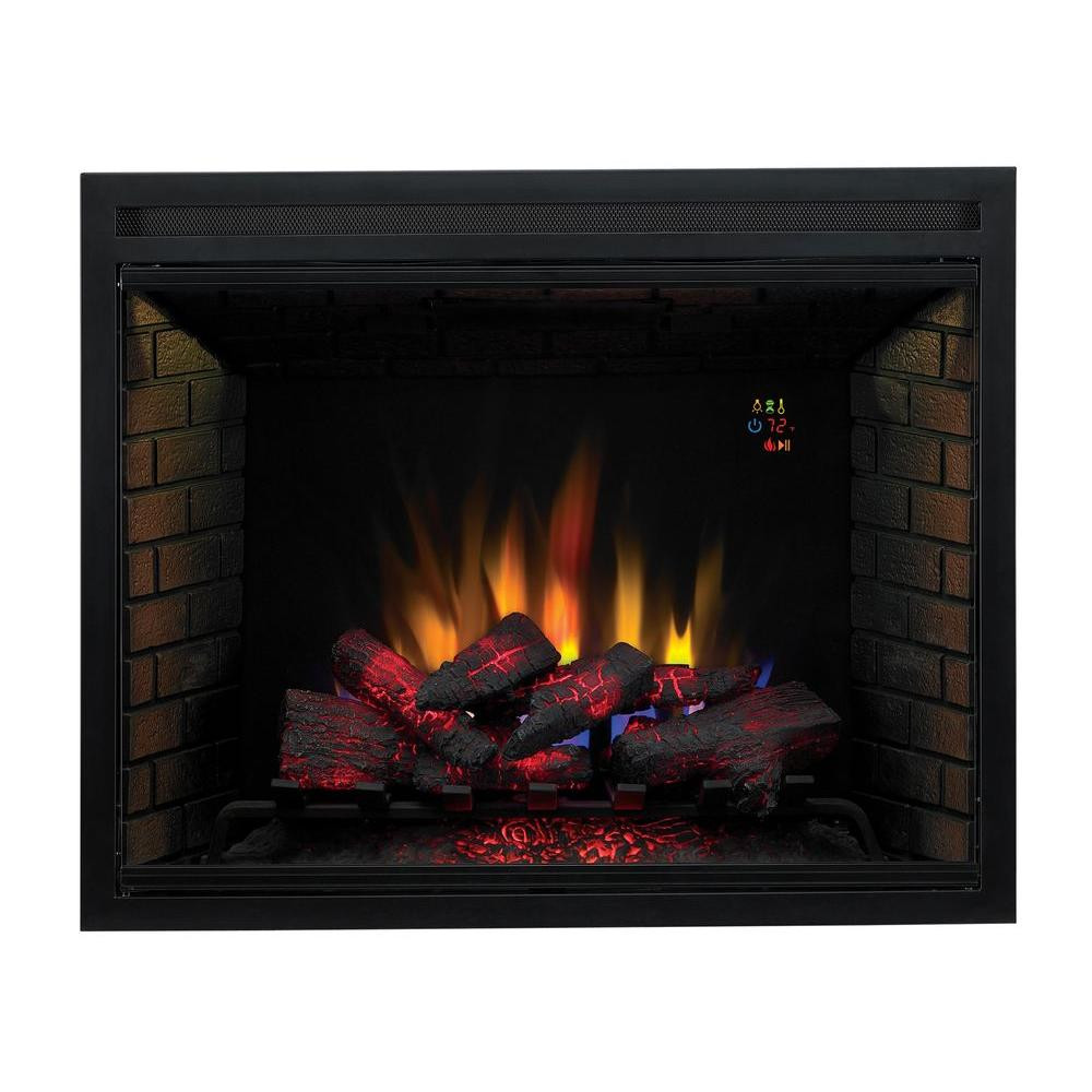 Home Depot Electric Fireplace Insert
 SpectraFire 39 in Traditional Built in Electric Fireplace