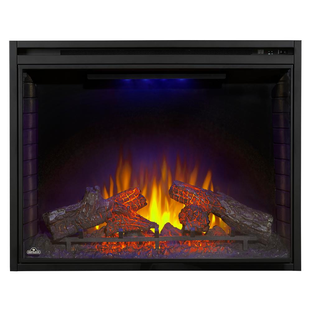 Home Depot Electric Fireplace Insert
 NAPOLEON 40 in Built In Electric Fireplace Insert BEF40H
